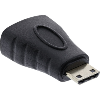 InLine® HDMI Adapter, HDMI A Buchse auf Mini HDMI C Stecker, 4K/60Hz kompatibel (Produktbild 1)