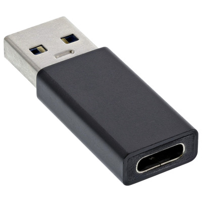 InLine® USB 3.2 Gen.2 Adapter, USB-A Stecker auf USB-C Buchse (Produktbild 1)